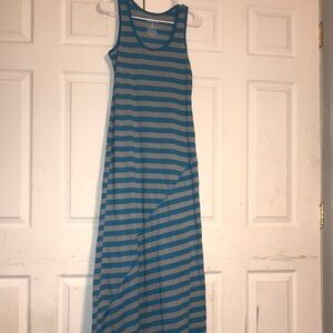NWT Women’s Striped Maxi Dress